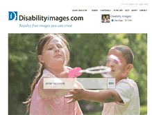 Tablet Screenshot of disabilityimages.com